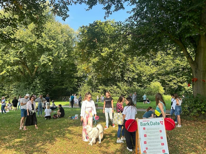 Bark Date im Beethovenpark