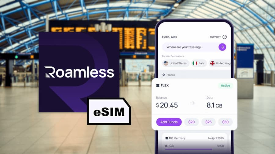 Roamless – Flexible eSIM ohne feste Bindung