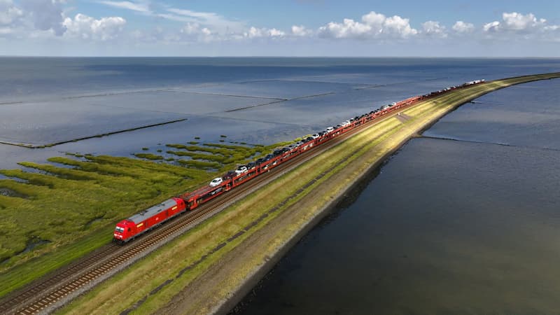 Von Hamburg nach Sylt über den Hindenburgdamm