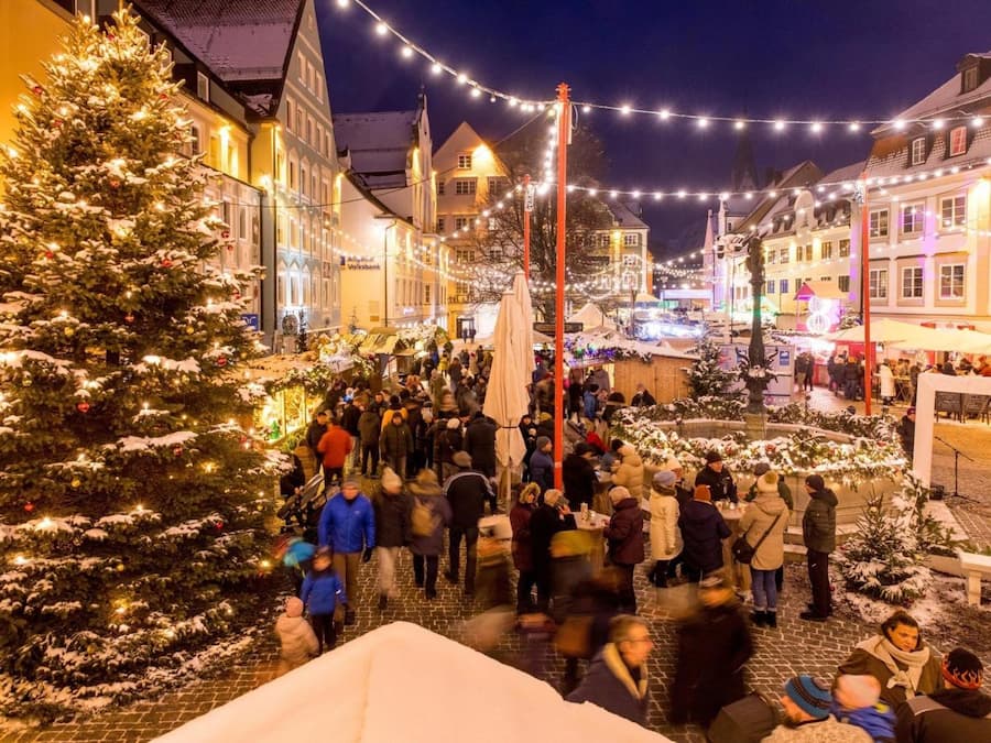 Weihnachtsmarkt im Allgäu