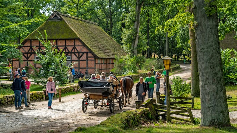 Wilsede, Lüneburger Heide, Niedersachsen